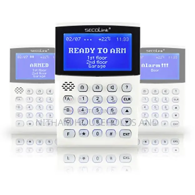 Secolink Graphic LCD Keypads KM24A and KM24G