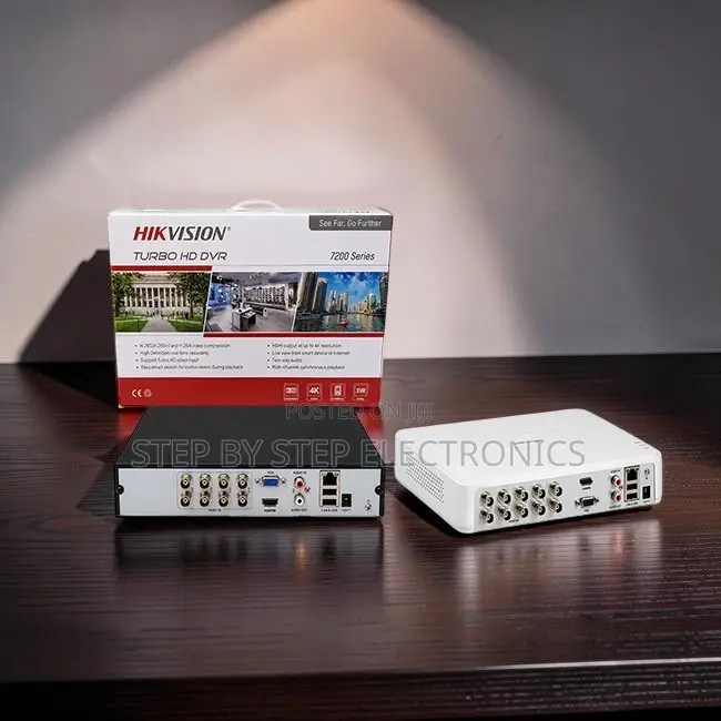 Maximum Reliability Hikvision 4, 8 Channel Upto 1080P DVR Machine