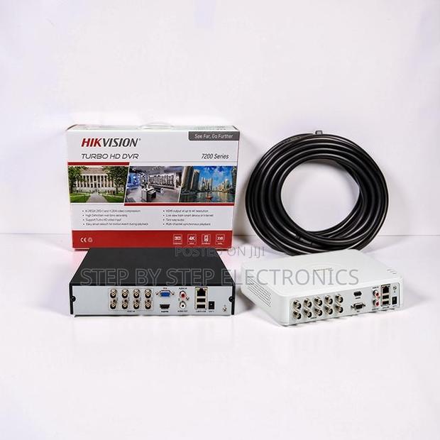 High Definition Hikvision 4 Channel, 8 Channel Upto 1080P DVR Machine