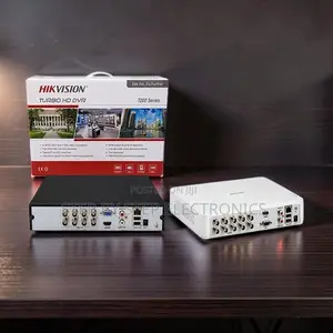 Space Saving Hikvision 4 Channel, 8 Channel Upto 1080P DVR Machine