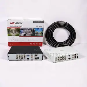 Crystal-Clear Hikvision 4 Channel, 8 Channel Upto 1080P DVR Machine