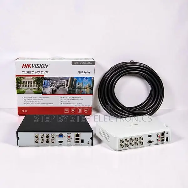 Shop-Ready Hikvision 4 Channel, 8 Channel Upto 1080P DVR Machine