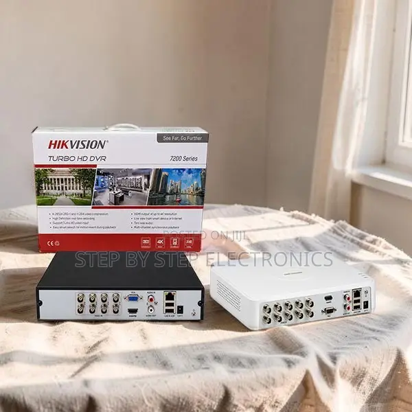 Office-Ready Hikvision 4 Channel, 8 Channel Upto 1080P DVR Machine