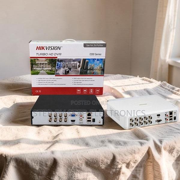 Business-Ready Hikvision 4 Channel, 8 Channel Upto 1080P DVR Machine