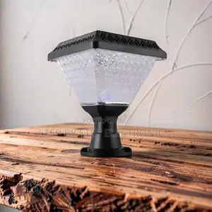 Elegant Outdoor Led Garden Light Main Gate Post Solar Light Lamp