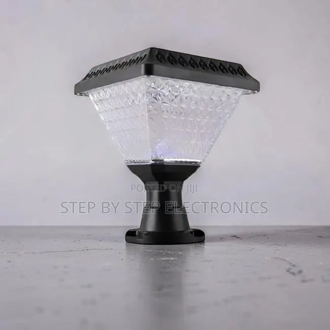 Decorative Outdoor Led Garden Light Main Gate Post Solar Light Lamp