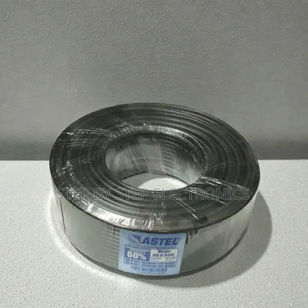 Safe Operation 100M ,200M RG59 Two-in-One Coaxial CCTV Camera Cables