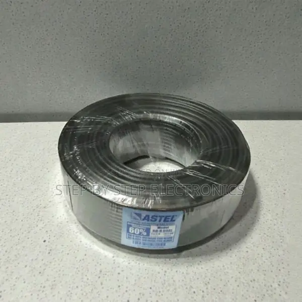 Home Friendly 100M ,200M RG59 Two-in-One Coaxial CCTV Camera Cables
