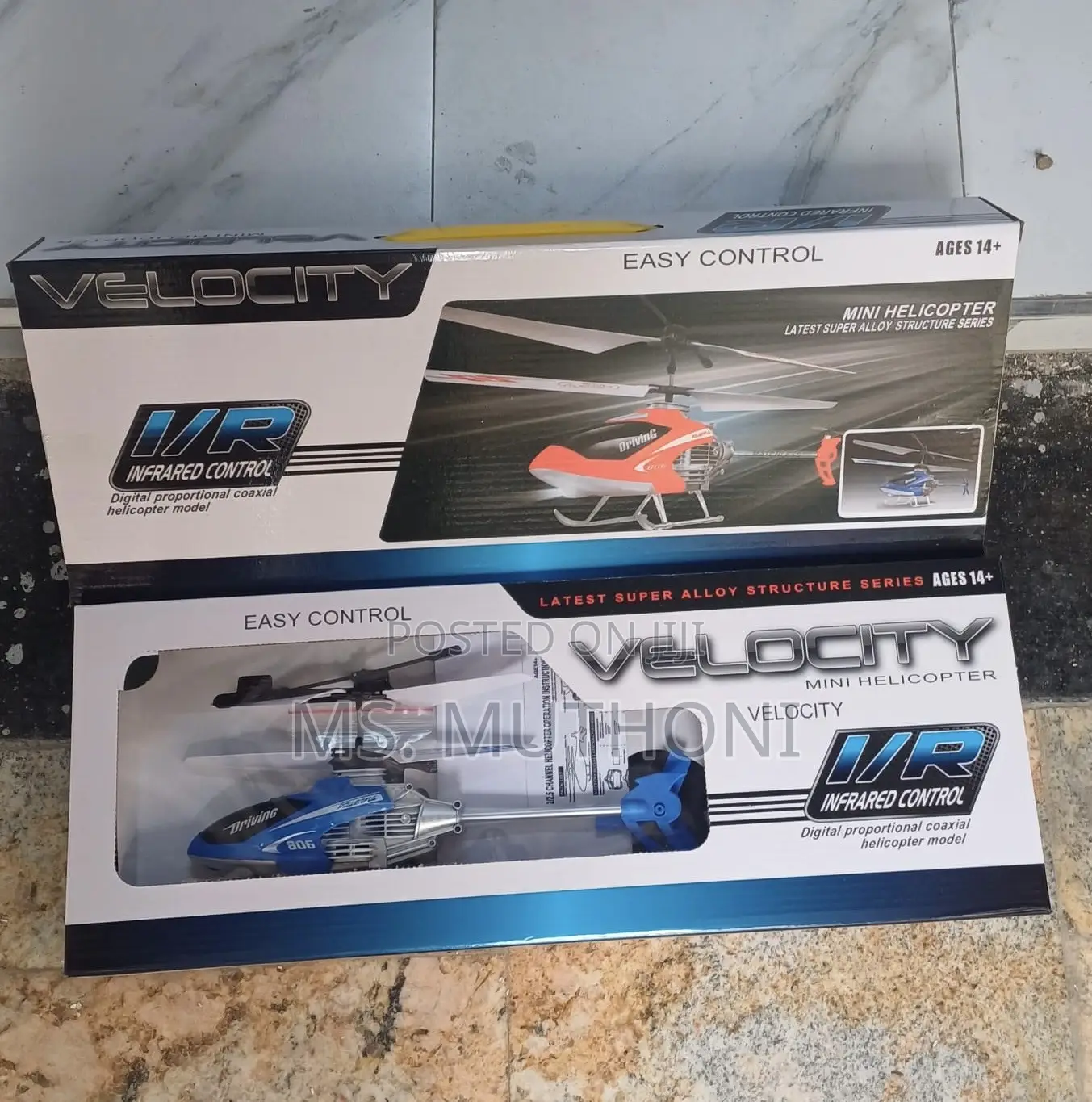 Velocity Mini Infrared Control Helicopter