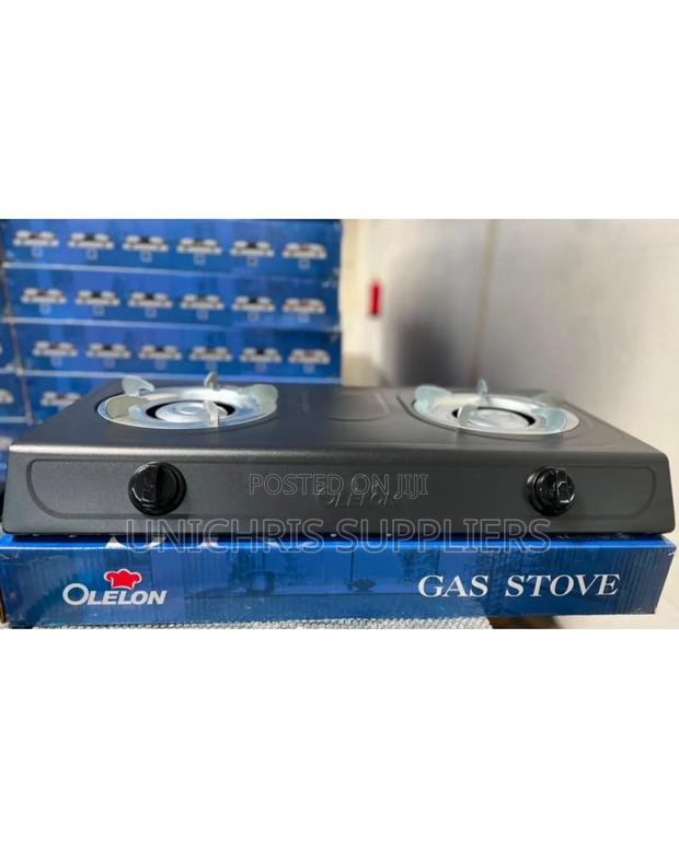 Olelon Glass Top 2-Burner Black - thumbnail 2