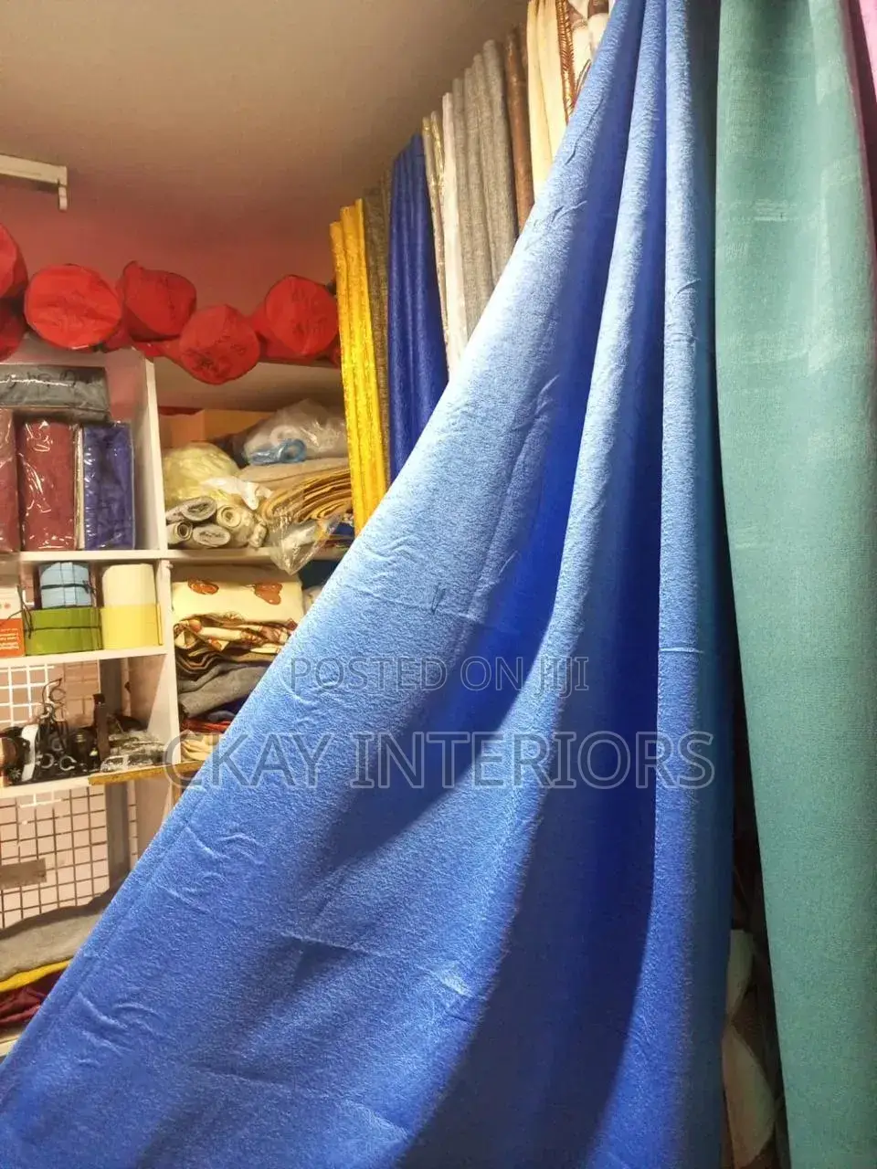 Pink and Light Blue, Soft Plain Curtains That Complete Your Dream Home