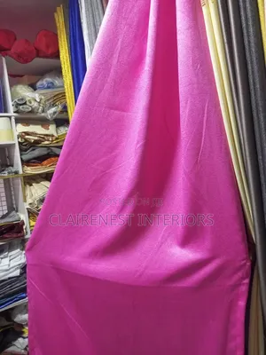 Pink and Light Blue, Soft Plain Curtains That Complete Your Dream Home