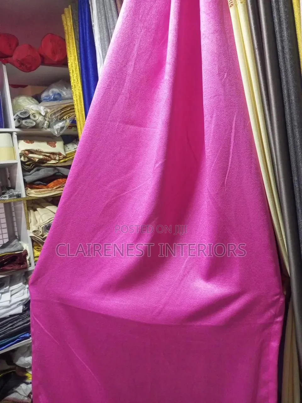 Pink and Light Blue, Soft Plain Curtains That Complete Your Dream Home