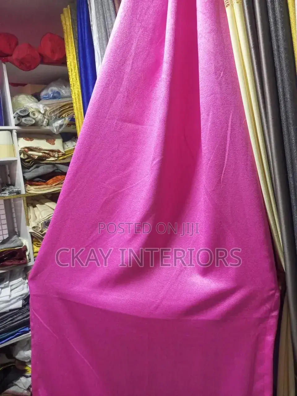 Pink and Light Blue, Soft Plain Curtains That Complete Your Dream Home