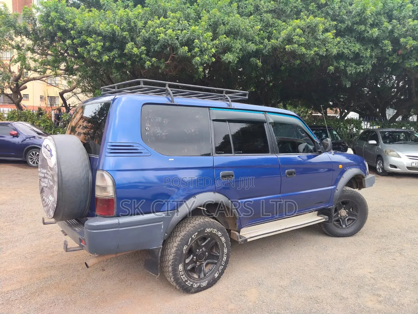 Toyota Land Cruiser Prado 2002 Blue