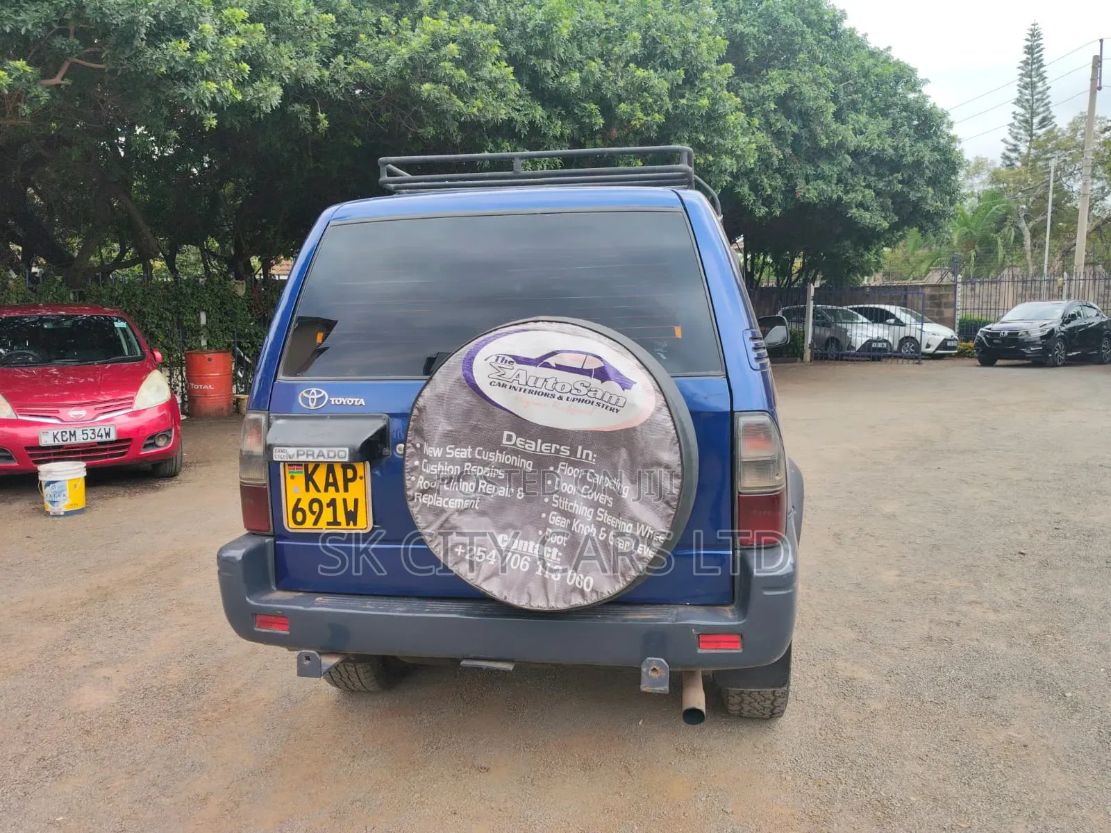 Toyota Land Cruiser Prado 2002 Blue