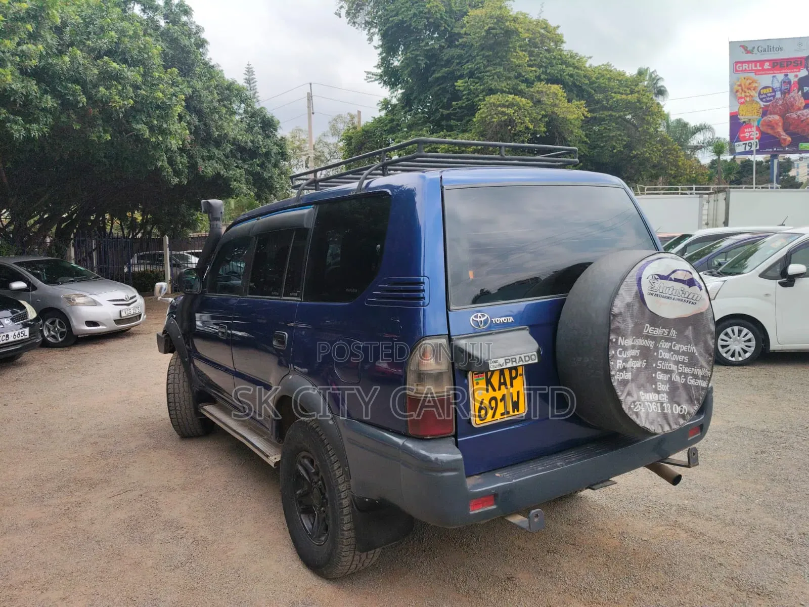 Toyota Land Cruiser Prado 2002 Blue