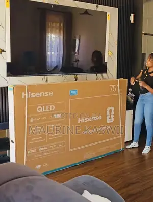 Hisense 75” Inch Qled Uhd Smart Frameless TV -75 Q6q