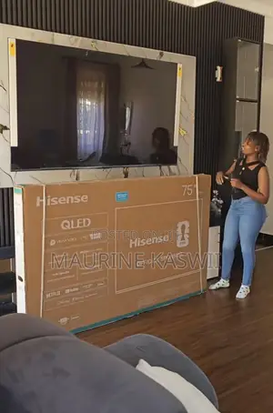Hisense 75” Inch Qled Uhd Smart Frameless TV -75 Q6q