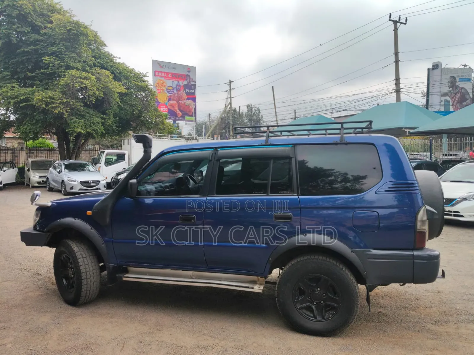 Toyota Land Cruiser Prado 2002 Blue
