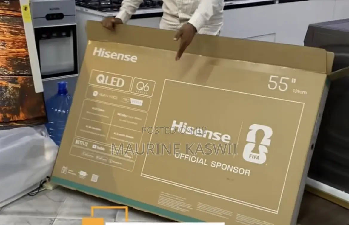 HISENSE 55” Qled Sponsored by Fifa