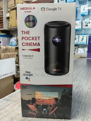 This Is an Anker Nebula Capsule 3 Smart Mini Projector