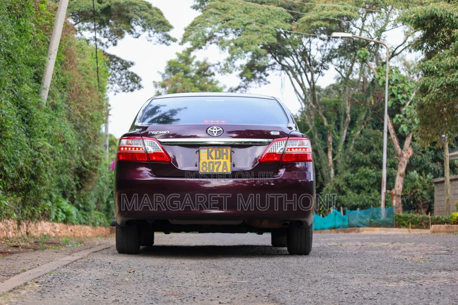 Toyota Premio 2015 Maroon