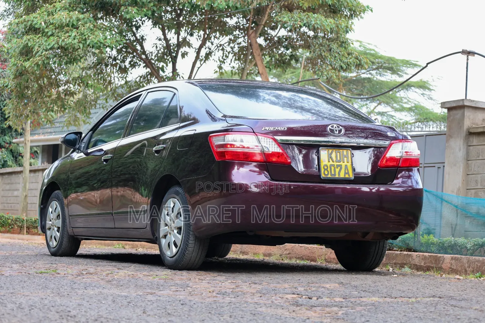 Toyota Premio 2015 Maroon