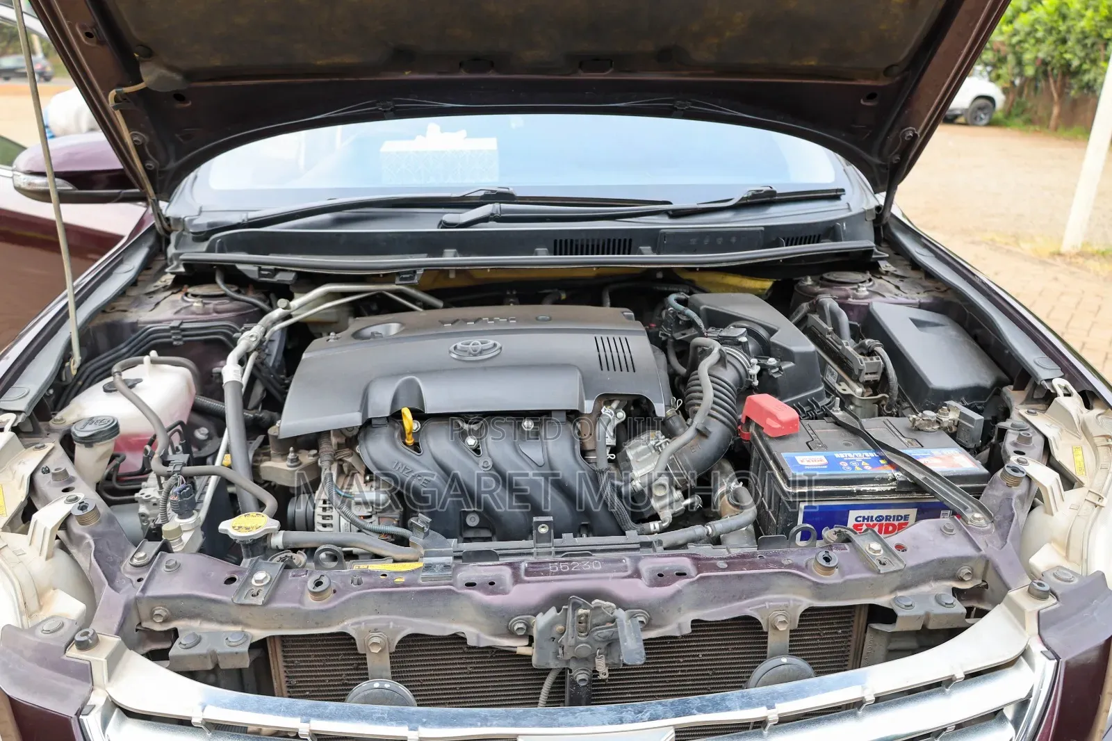Toyota Premio 2015 Maroon
