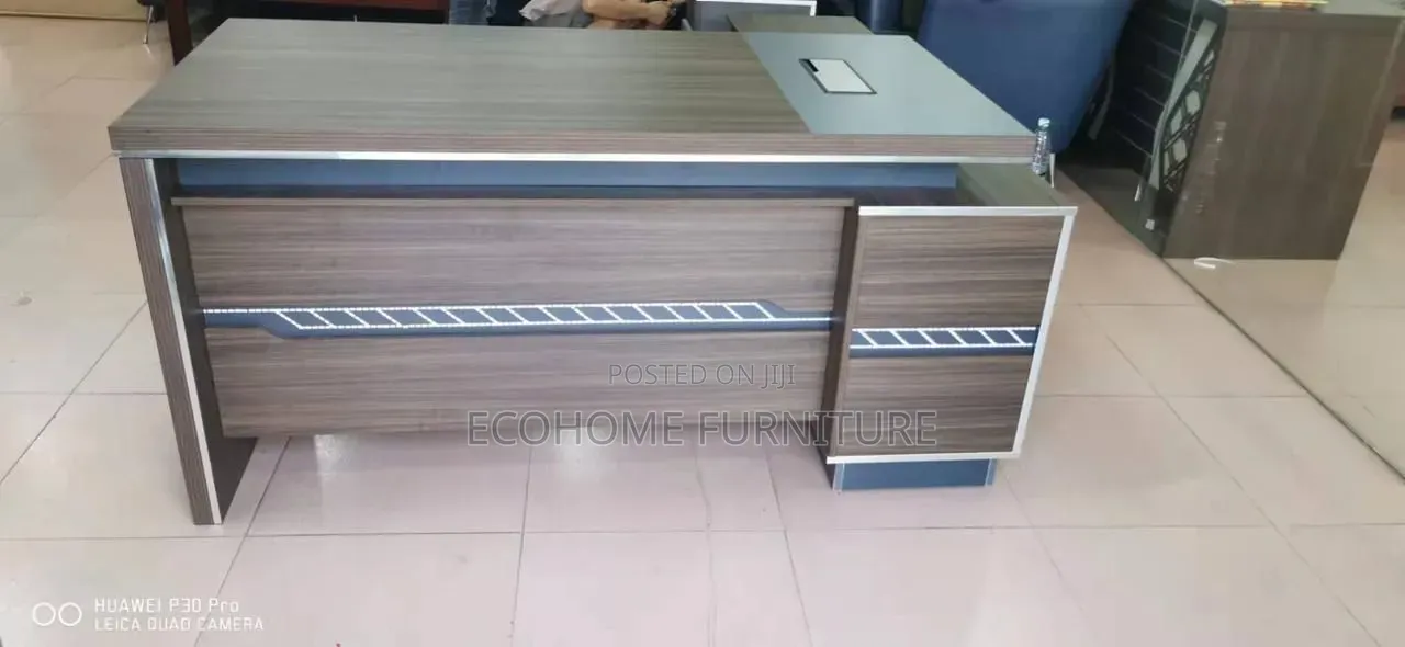 1.6m Modern Executive Office Desk With Side Cabinet