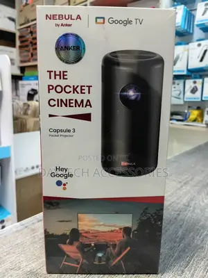 NEBULA Capsule 3 Portable GTV Projector 1080P Home Cinema.