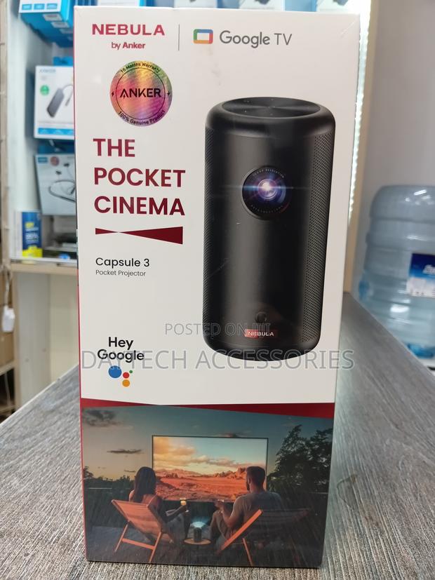 Anker Capsule 3 1080p Full HD Android TV Pocket Projector - thumbnail 2