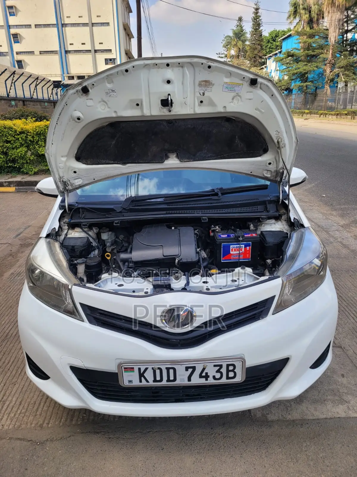 Toyota Vitz 2014 White
