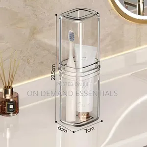 Portable Travel Toothbrush/Toothpaste Holder