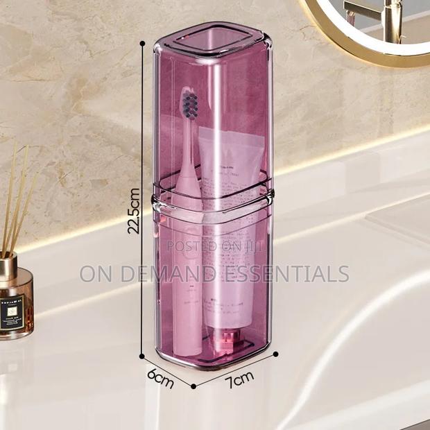 Portable Travel Toothbrush/Toothpaste Holder - thumbnail 4