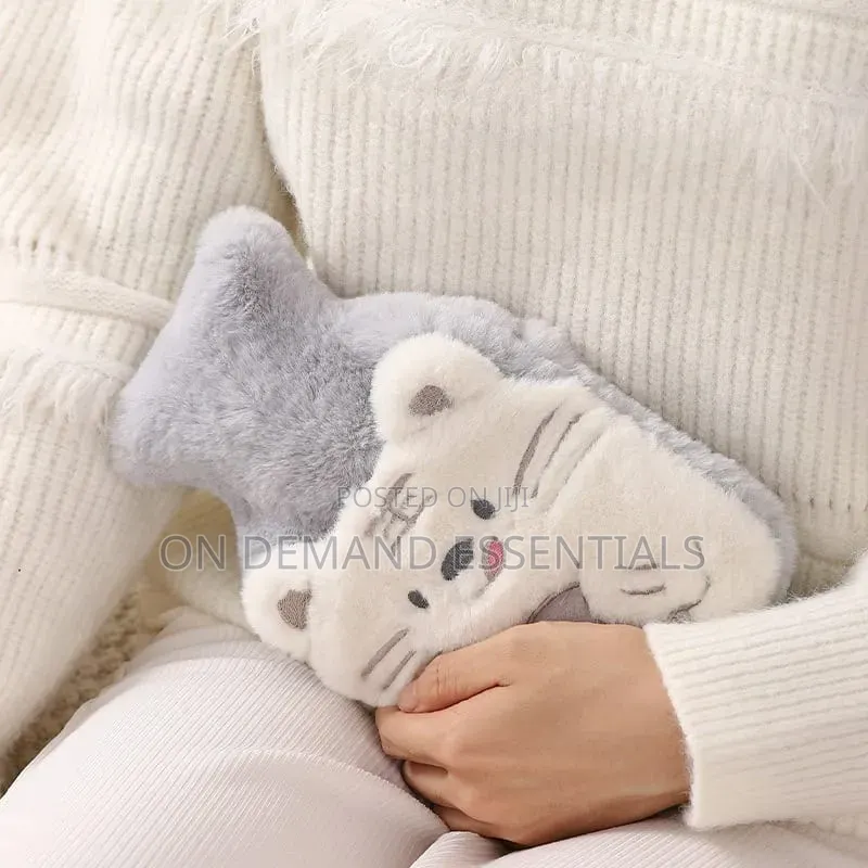 Pocket Design Hand Warmer Cute Cartoon Hot Water Bottle