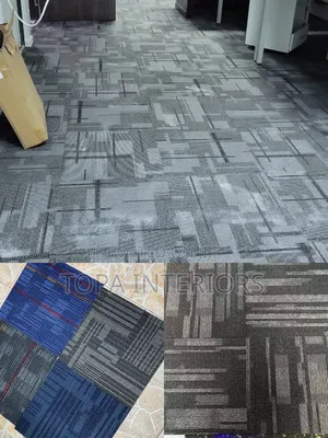 Modern Durable Floor Square Tile Carpets Covering the Whole Floor