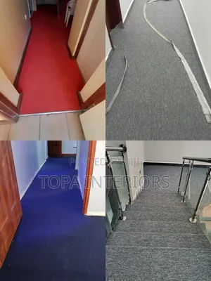 All Corridor Flooring Wall to Wall Carpets Installation
