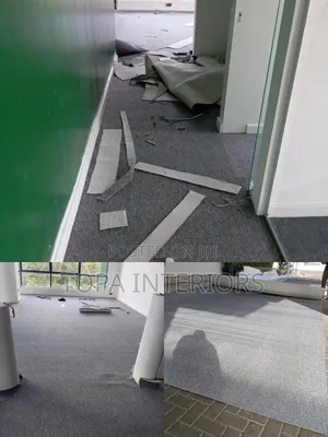 All Corridor Flooring Wall to Wall Carpets Installation