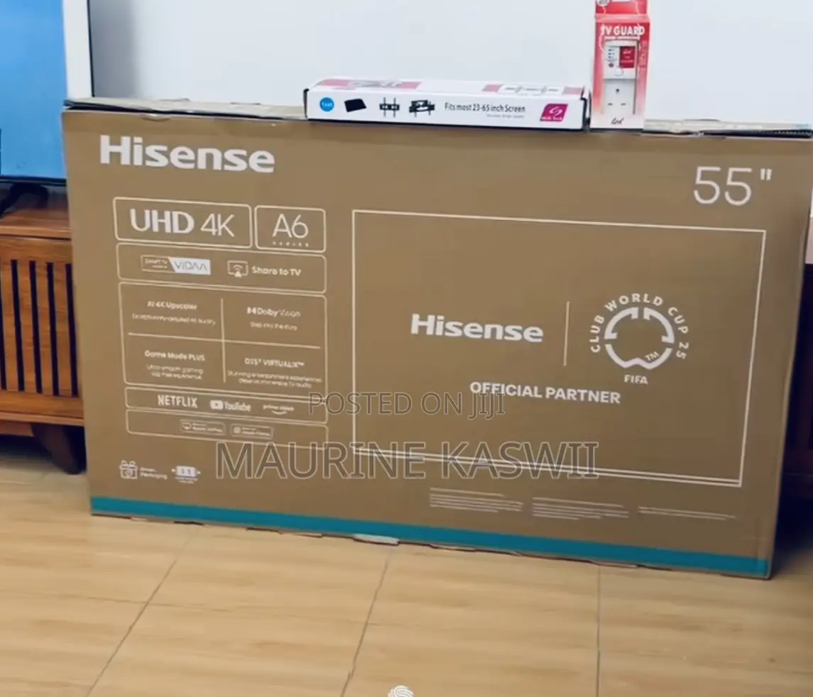 Hisense 55” Uhd 55a6q