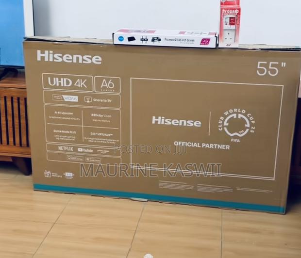 Hisense 55” Uhd 55a6q