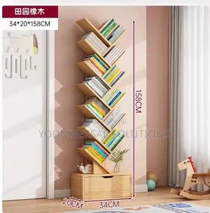 *Multi-Purpose Bookshelf, Tree Bookshelf* 
 
*
