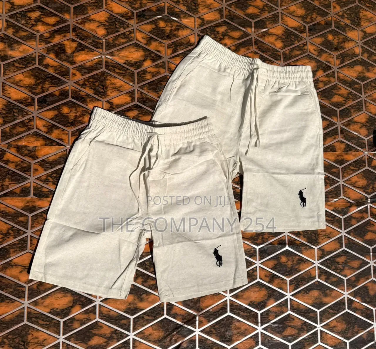 Quality Casual Polo Linen Made Shorts Available