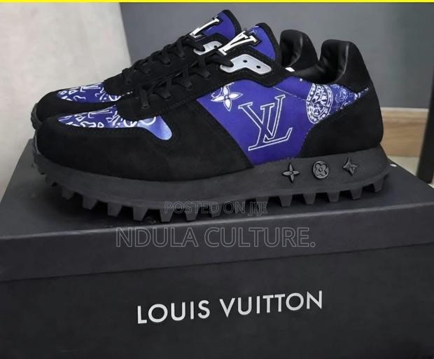 Louis Vuitton Run 55 Damier Suede Runner - thumbnail 3