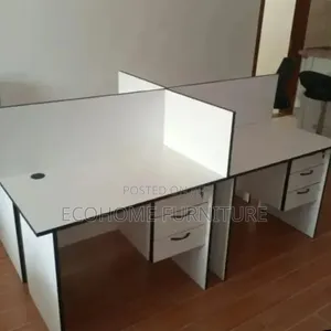 4-Seater Office Workstation | Modular Office Desk | Staff Workstation