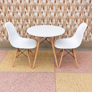 Modern 2-Seater Dining Table Set | Eames Dining Chairs | Kitchen