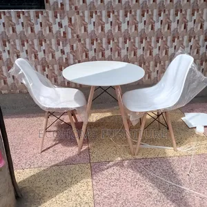 Modern 2-Seater Dining Table Set | Eames Dining Chairs | Kitchen