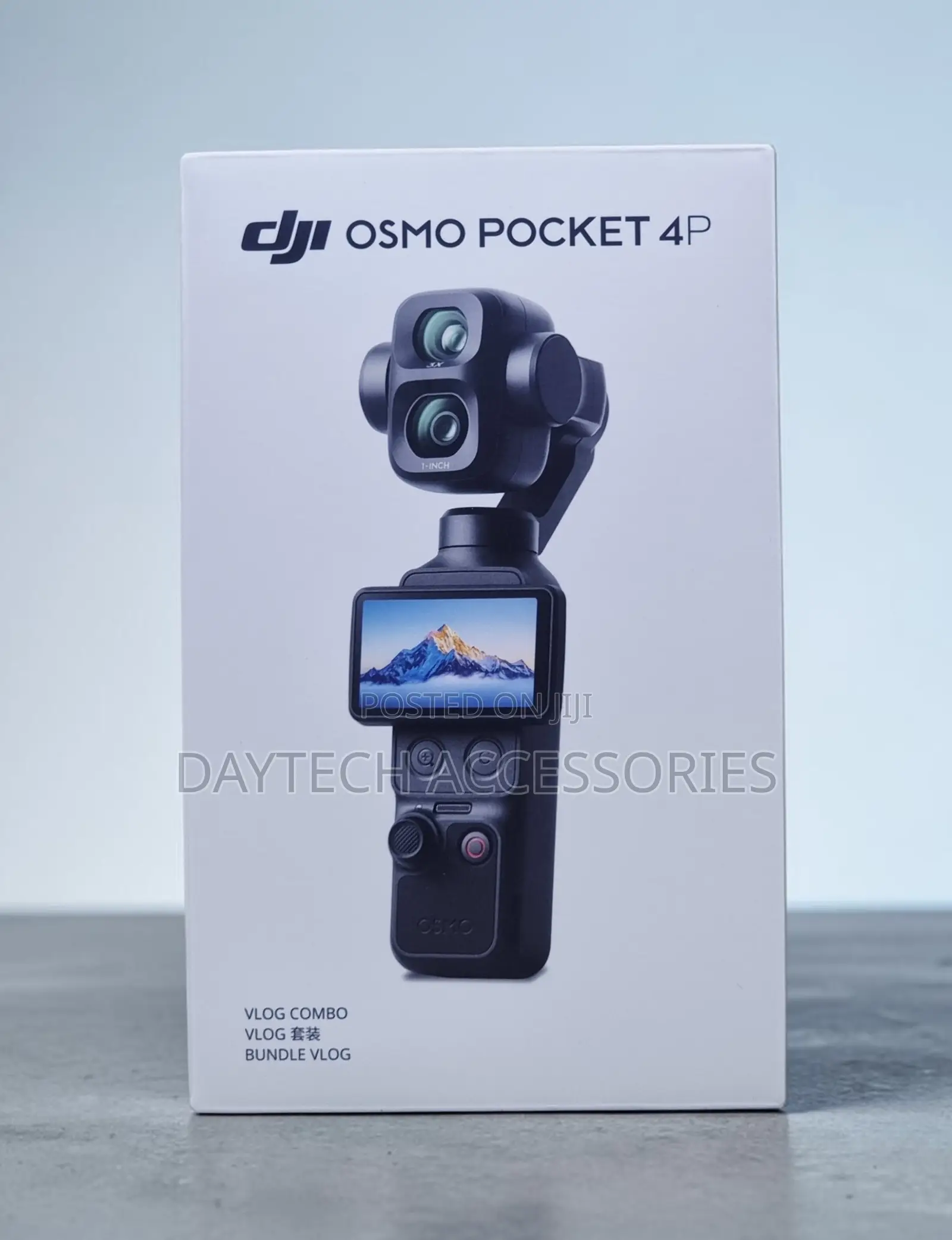 DJI Osmo Pocket 4P Vlog Combo Handheld 3-Axis Gimbal Camera.