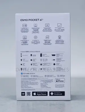 DJI Osmo Pocket 4P Vlog Combo Handheld 3-Axis Gimbal Camera.
