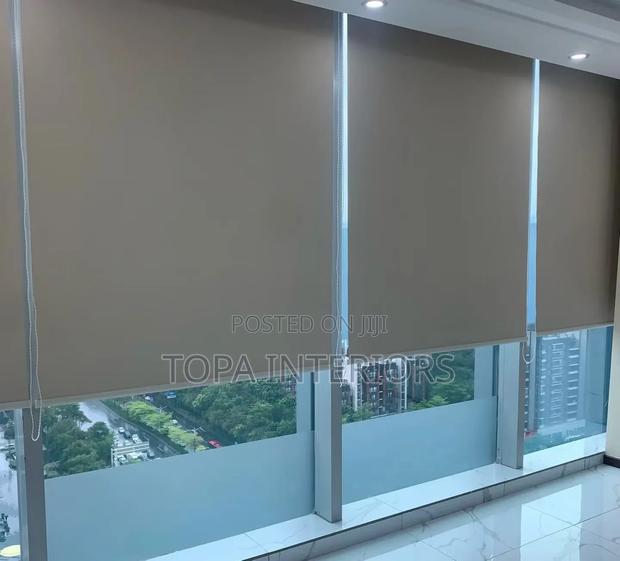 Blackout Office Roller Window Blinds